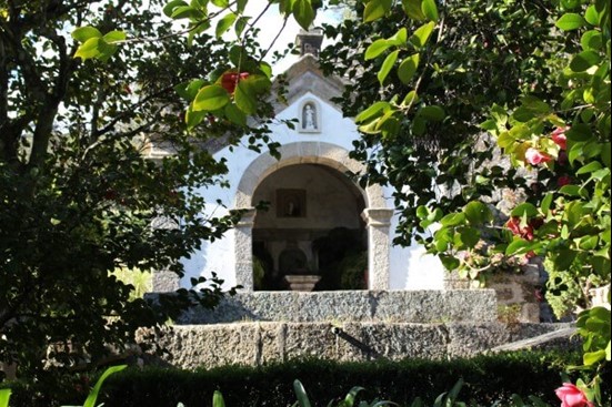 Portal Templário, na no Solar da Quinta da Porta, Vale de Prazeres, Fundão