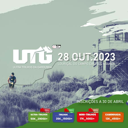 Cartaz do Ultra Trilhos da Gradunha, edição 2023