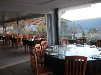 restaurante com vista panorâmica