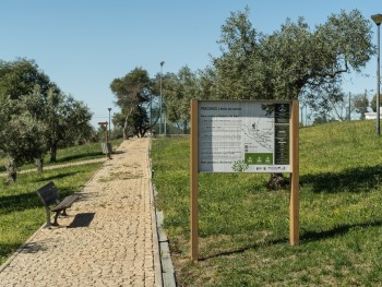 jardim do olival, início da rota do olival