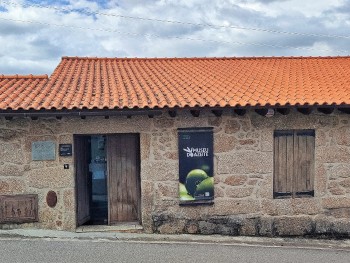 Entrada do museu do azeite de belmonte