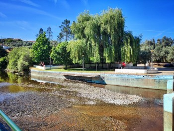 Açude da praia fluvial do sesmo, castelo branco