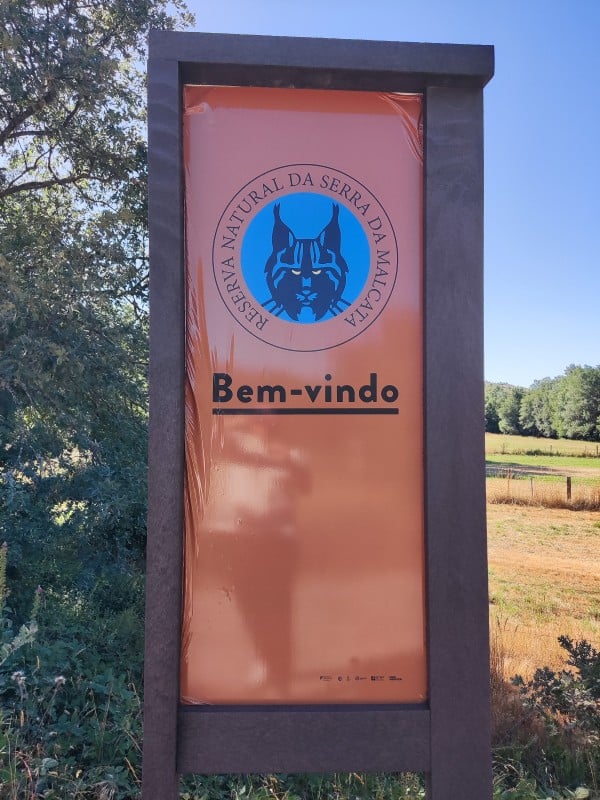 Porta de entrada da Reserva Natural da Serra da Malcata