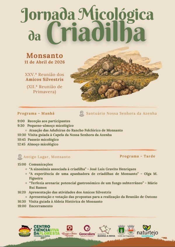programa jornada micológica da criadilha